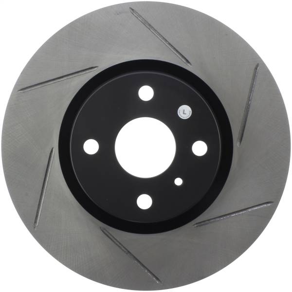 StopTech - StopTech Sport Slotted Brake Rotor; Front Left