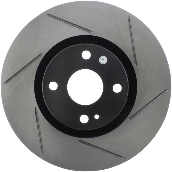 StopTech - StopTech Sport Slotted Brake Rotor; Front Left