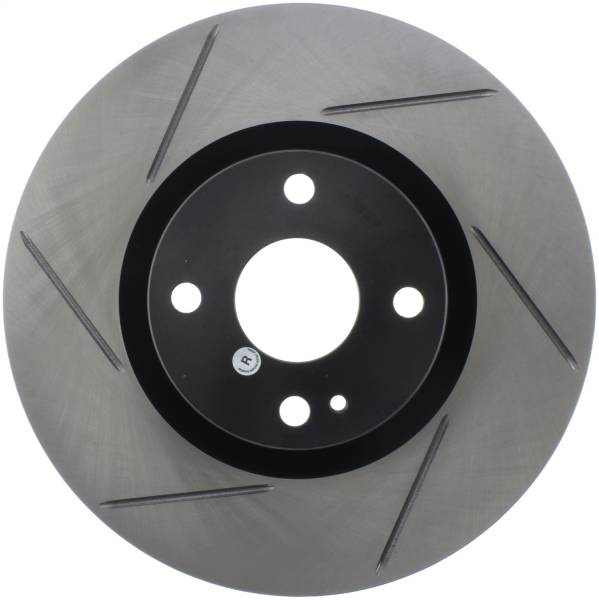 StopTech - StopTech Sport Slotted Brake Rotor; Front Right