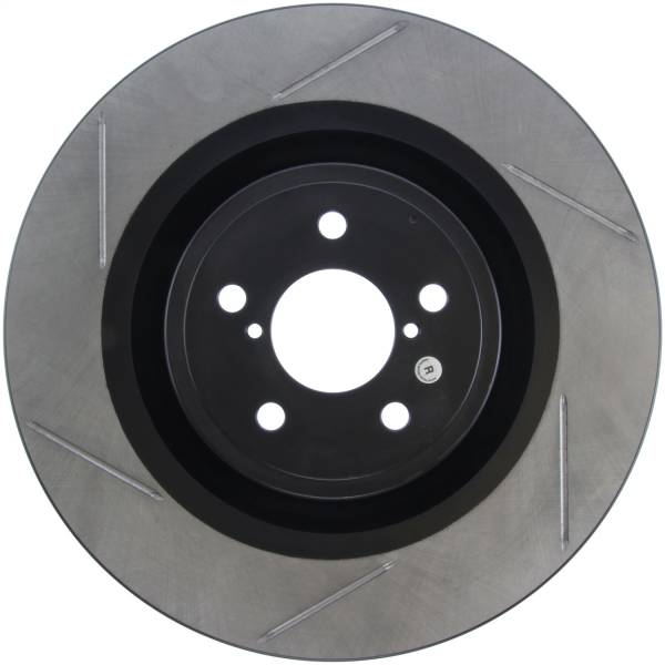 Stoptech - StopTech Power Slot 04 STi Front Right SportStop Slotted Rotor - 126.47019SR