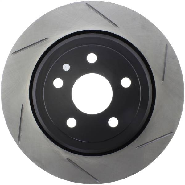 Stoptech - StopTech 12-13 Jeep SRT8 Rear Left Slotted Sport Brake Rotor - 126.58009SL