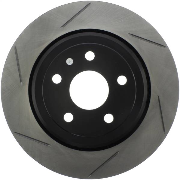 Stoptech - StopTech 12-13 Jeep SRT8 Rear Right Slotted Sport Brake Rotor - 126.58009SR