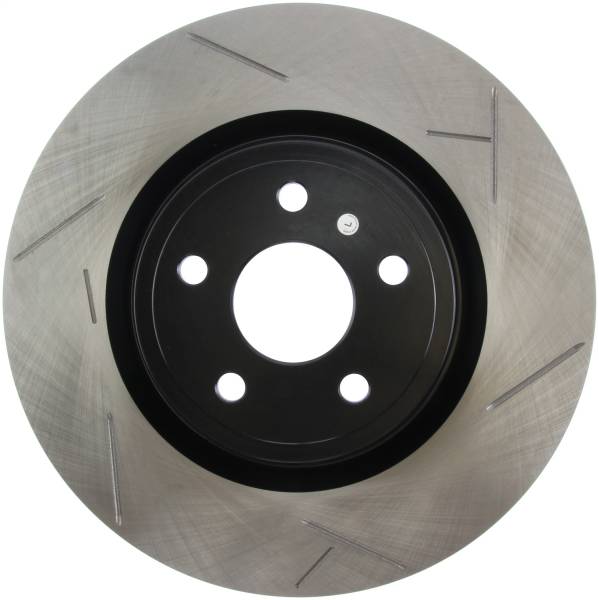 Stoptech - StopTech 12-18 Jeep Grand Cherokee SRT8 (380mm Front Disc) Front Left Slotted Sport Brake Rotor - 126.58010SL