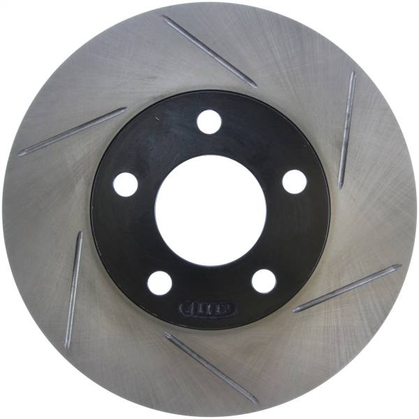 Stoptech - StopTech Power Slot 94-02 Mustang (Excl Cobra) / 03-04 Mustang Base/GT Front Left Slotted Rotor - 126.61041SL