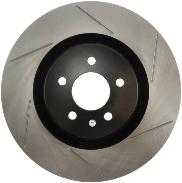 Stoptech - StopTech Power Slot 07-10 Ford Mustang Shelby Front Left Slotted Rotor - 126.61089SL