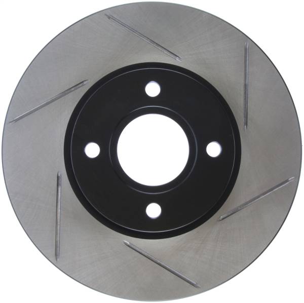 Stoptech - StopTech 14-18 Ford Fiesta Cryo Slotted Front Left Sport Brake Rotor - 126.61110CSL