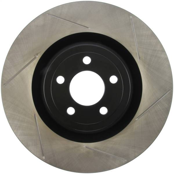 Stoptech - StopTech 2015 Ford Mustang GT w/ Brembo Brakes Left Front Slotted Brake Rotor - 126.61116SL