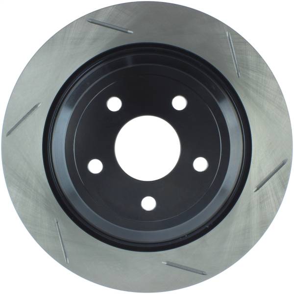 Stoptech - StopTech 2016 Ford Focus RS Slotted Rear Left Sport Brake Rotor - 126.61123SL