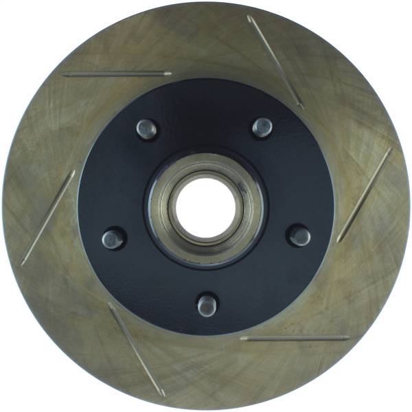 Stoptech - StopTech Sport Slotted Brake Rotor Front Left 126.62002SL