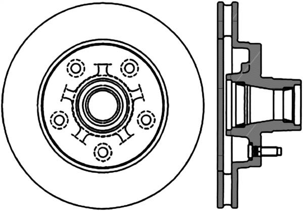 Stoptech - StopTech Sport Slotted Cryo Brake Rotor Front Right 126.62013CSR