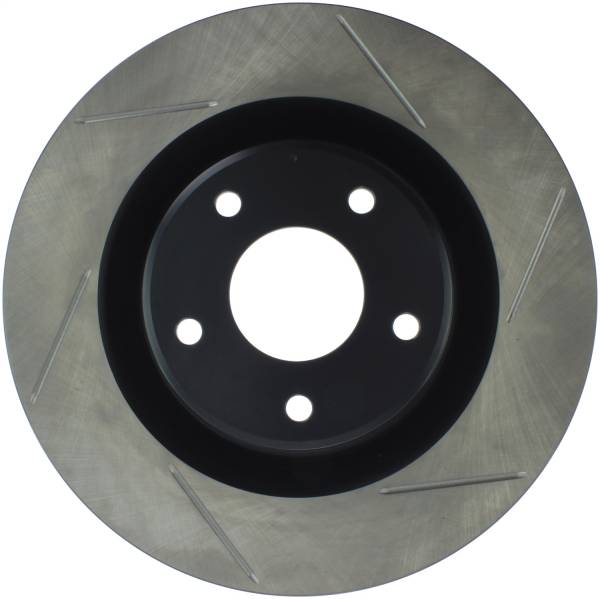 Stoptech - StopTech Power Slot 05-07 Cadillac XLR / 06-09 Chevy Corvette Front Left Slotted Rotors - 126.62085SL