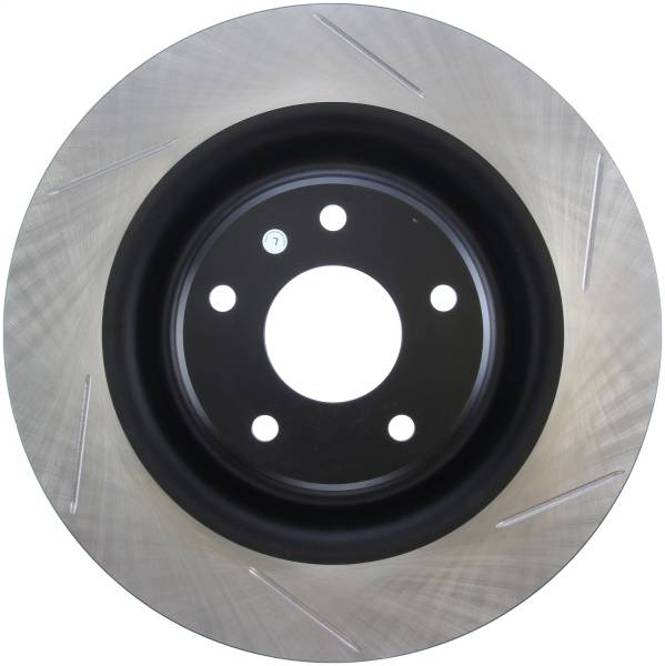 Stoptech - StopTech Power Slot 06-10 Chevrolet Corvette Front Left Slotted Rotor - 126.62102SL