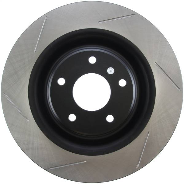 Stoptech - StopTech Power Slot 06-10 Chevrolet Corvette Front Right Slotted Rotor - 126.62102SR