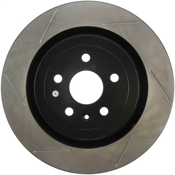 Stoptech - StopTech Power Slot 10 Camaro SS 8cyl Rear Right Slotted Rotor - 126.62119SR