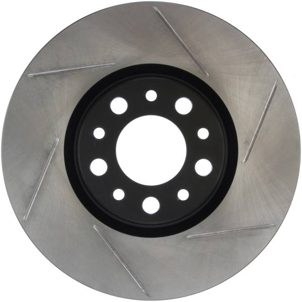 StopTech - StopTech Sport Slotted Brake Rotor; Front Left