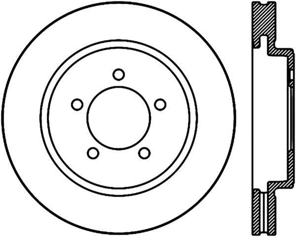 Stoptech - StopTech Sport Slotted Cryo Brake Rotor Front Right 126.65118CSR