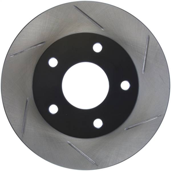 StopTech - StopTech Sport Slotted Brake Rotor Front and Rear Left 126.66006SL