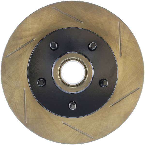 Stoptech - StopTech Sport Slotted Brake Rotor Front Left 126.66028SL