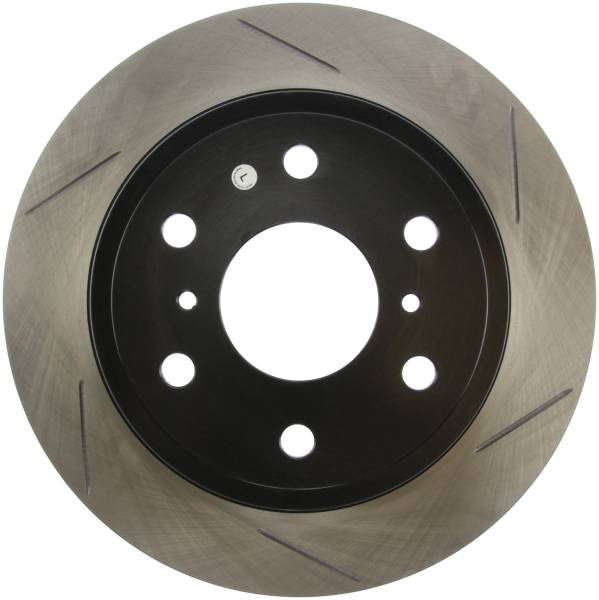 Stoptech - StopTech PowerSlot Chevrolet Avalanche/Silverado/Suburban/Tahoe / GMC Yukon Left Slotted Rear Rotor - 126.66065SL