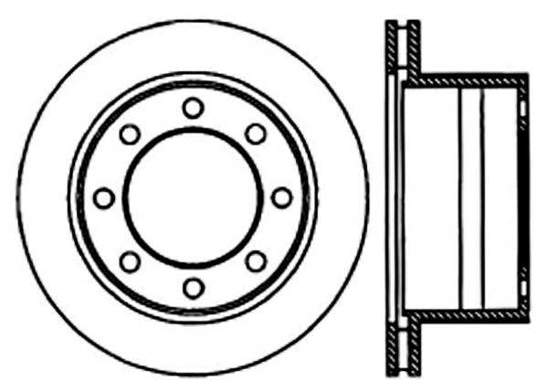 Stoptech - StopTech Sport Slotted Cryo Brake Rotor Rear Right 126.67051CSR