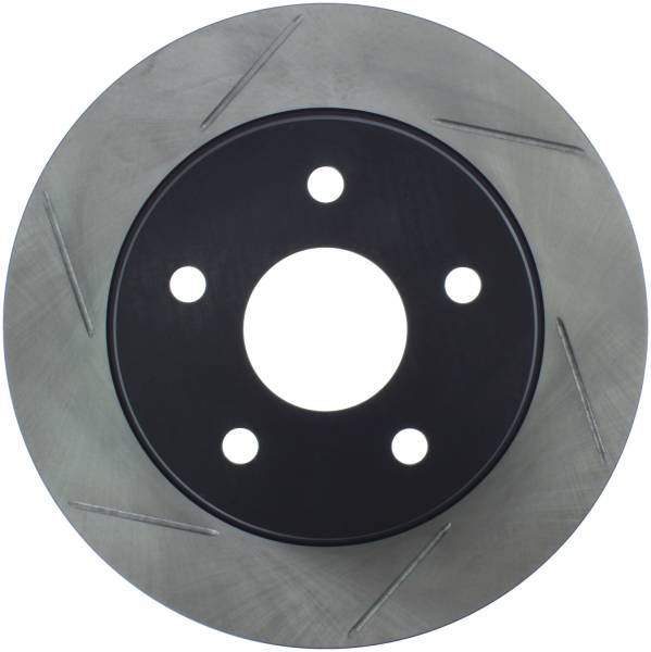 Stoptech - StopTech Power Slot 04-09 Dodge Durango / 02-05 Ram 1500 Front Right Slotted Rotor - 126.67053SR