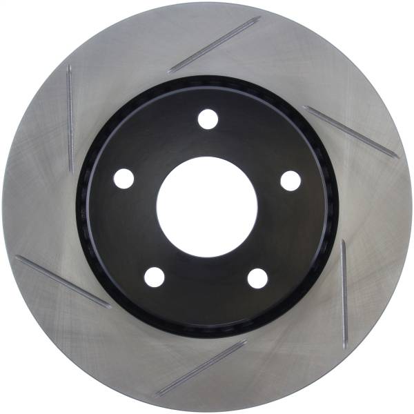 StopTech - StopTech Sport Slotted Brake Rotor; Front Right