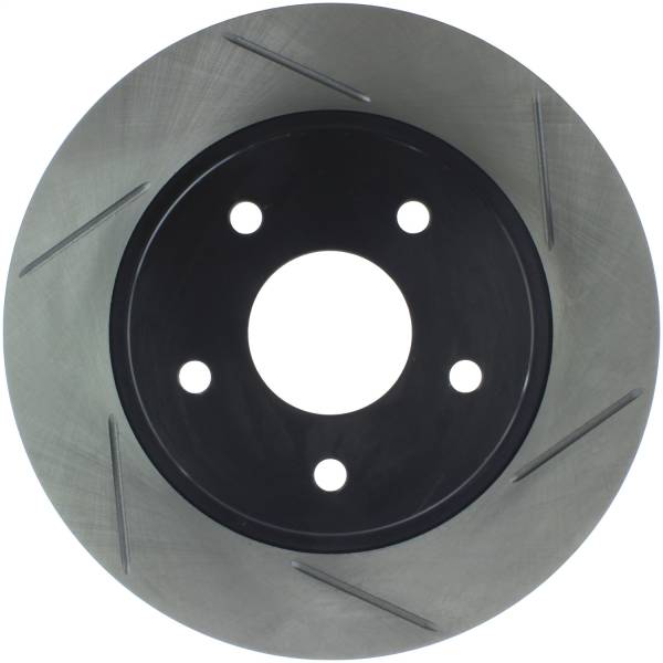 StopTech - StopTech Sport Slotted Brake Rotor; Rear Left