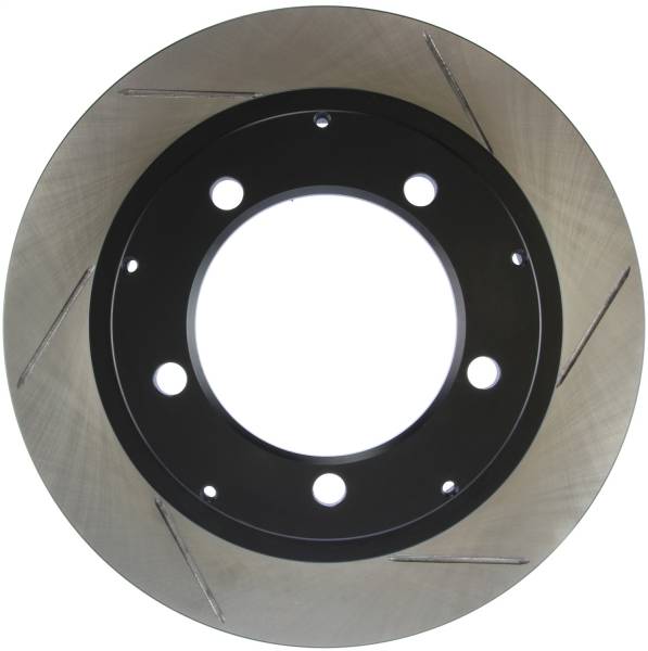 StopTech - StopTech Sport Slotted Brake Rotor Front and Rear Left 126.80008SL