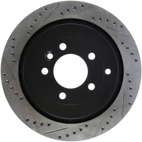 StopTech - StopTech Sport Drilled/Slotted Brake Rotor; Rear Right