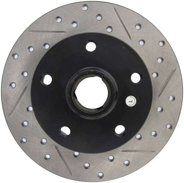 StopTech - StopTech Sport Drilled/Slotted Brake Rotor; Rear Left