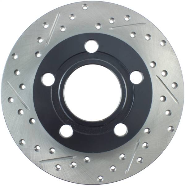 StopTech - StopTech Sport Drilled/Slotted Brake Rotor; Rear Right