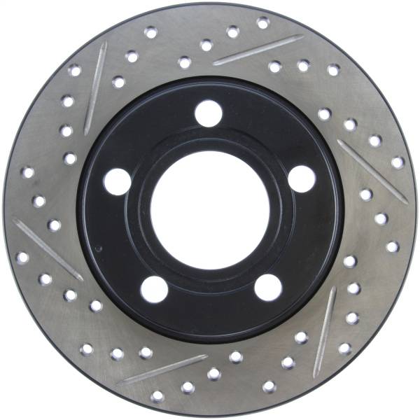 StopTech - StopTech Sport Drilled/Slotted Brake Rotor; Rear Right