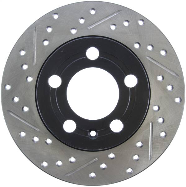 StopTech - StopTech Sport Drilled/Slotted Brake Rotor; Rear Right