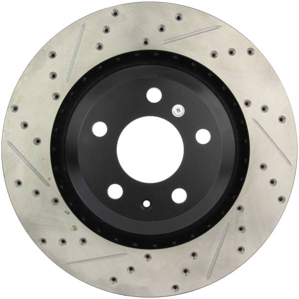 StopTech - StopTech Sport Drilled/Slotted Brake Rotor; Rear Right