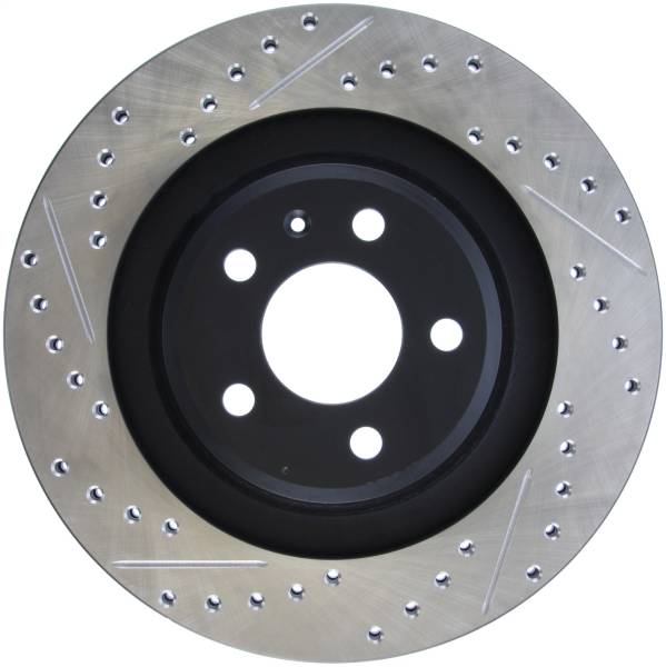 StopTech - StopTech Sport Drilled/Slotted Brake Rotor; Rear Right