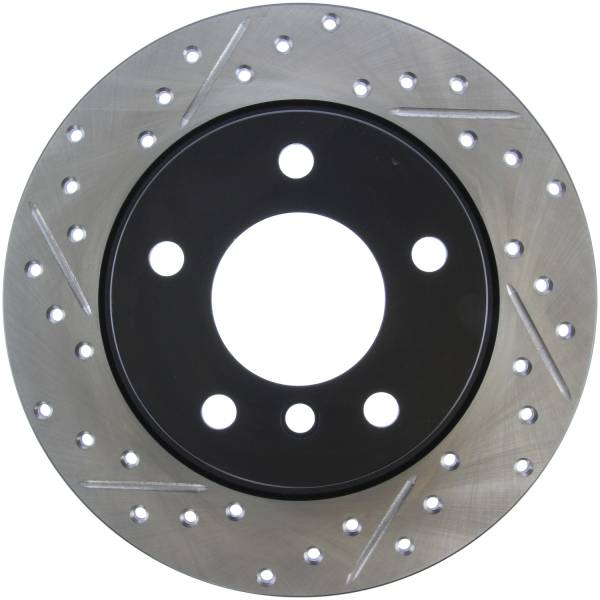 Stoptech - StopTech Sport Drilled/Slotted Brake Rotor; Rear Right