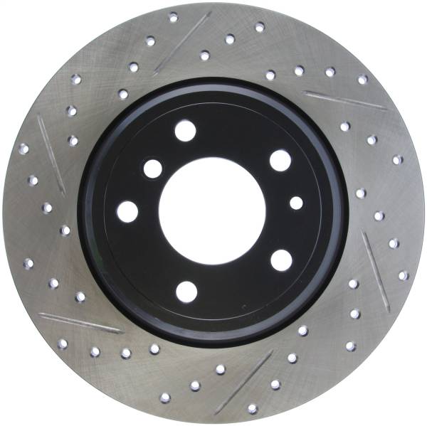 StopTech - StopTech Sport Drilled/Slotted Brake Rotor; Rear Right