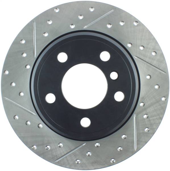 StopTech - StopTech Sport Drilled/Slotted Brake Rotor; Rear Right