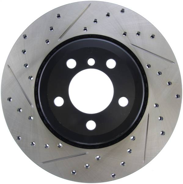 StopTech - StopTech Sport Drilled/Slotted Brake Rotor; Rear Right