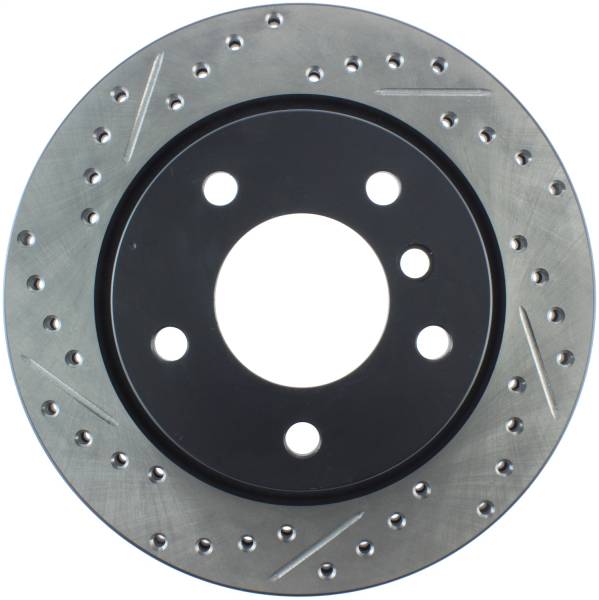 StopTech - StopTech Sport Drilled/Slotted Brake Rotor; Rear Right