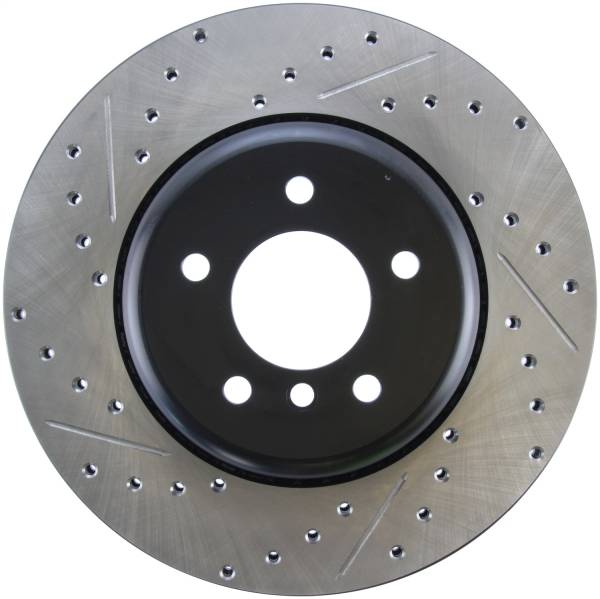 StopTech - StopTech Sport Drilled/Slotted Brake Rotor; Rear Right