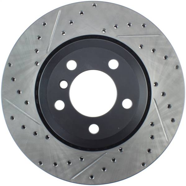 StopTech - StopTech Sport Drilled/Slotted Brake Rotor; Rear Right