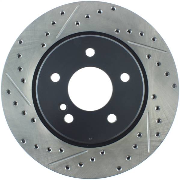 StopTech - StopTech Sport Drilled/Slotted Brake Rotor; Rear Right