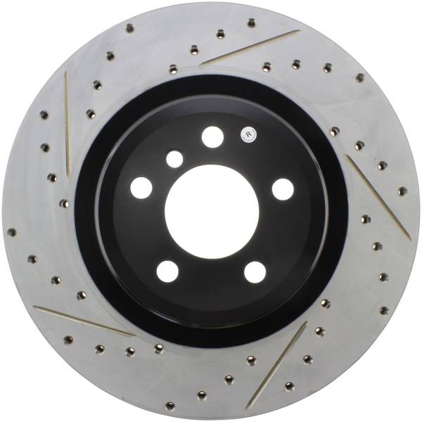 StopTech - StopTech Sport Drilled/Slotted Brake Rotor; Rear Right