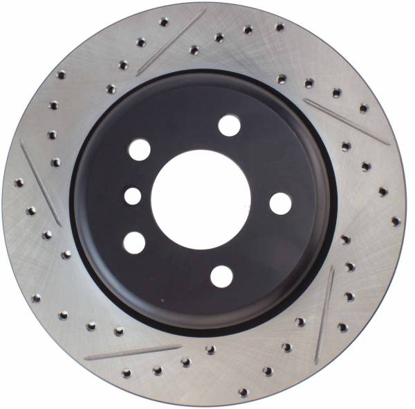 StopTech - StopTech Sport Drilled/Slotted Brake Rotor; Rear Right