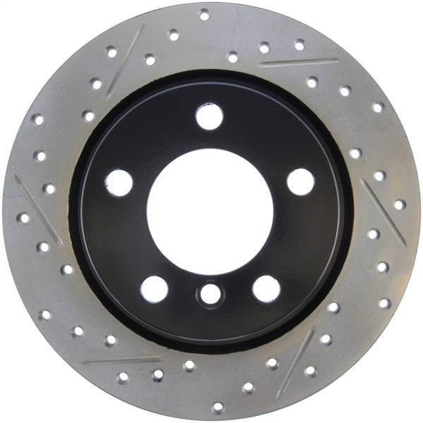 StopTech - StopTech Sport Drilled/Slotted Brake Rotor; Rear Right