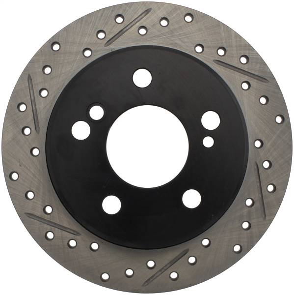 StopTech - StopTech Sport Drilled/Slotted Brake Rotor; Rear Right