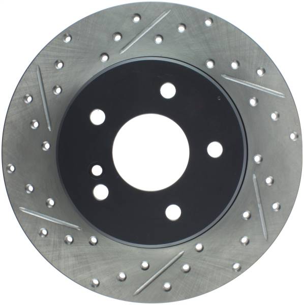 StopTech - StopTech Sport Drilled/Slotted Brake Rotor; Rear Right