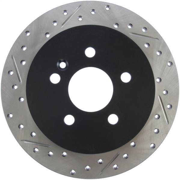 StopTech - StopTech Sport Drilled/Slotted Brake Rotor; Rear Right