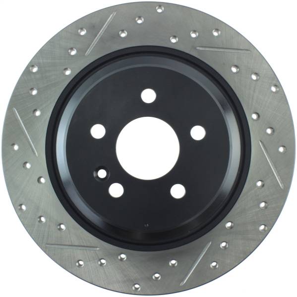 StopTech - StopTech Sport Drilled/Slotted Brake Rotor; Rear Right